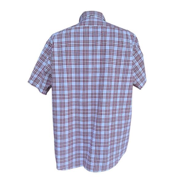 Cremieux Men’s Button Down Short Slv Shirt Sz XL Dad Spring/Summer Preppy - Picture 4 of 8